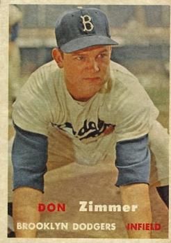 Sold at Auction: 1956 Topps Don Zimmer #99