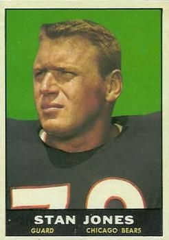 Stan Jones 1961 Topps #14 Sports Card