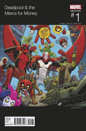 Deadpool & the Mercs for Money #1 (Hip Hop Variant)