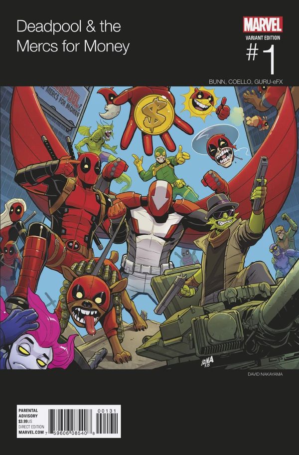 Deadpool & the Mercs for Money #1 (Hip Hop Variant)