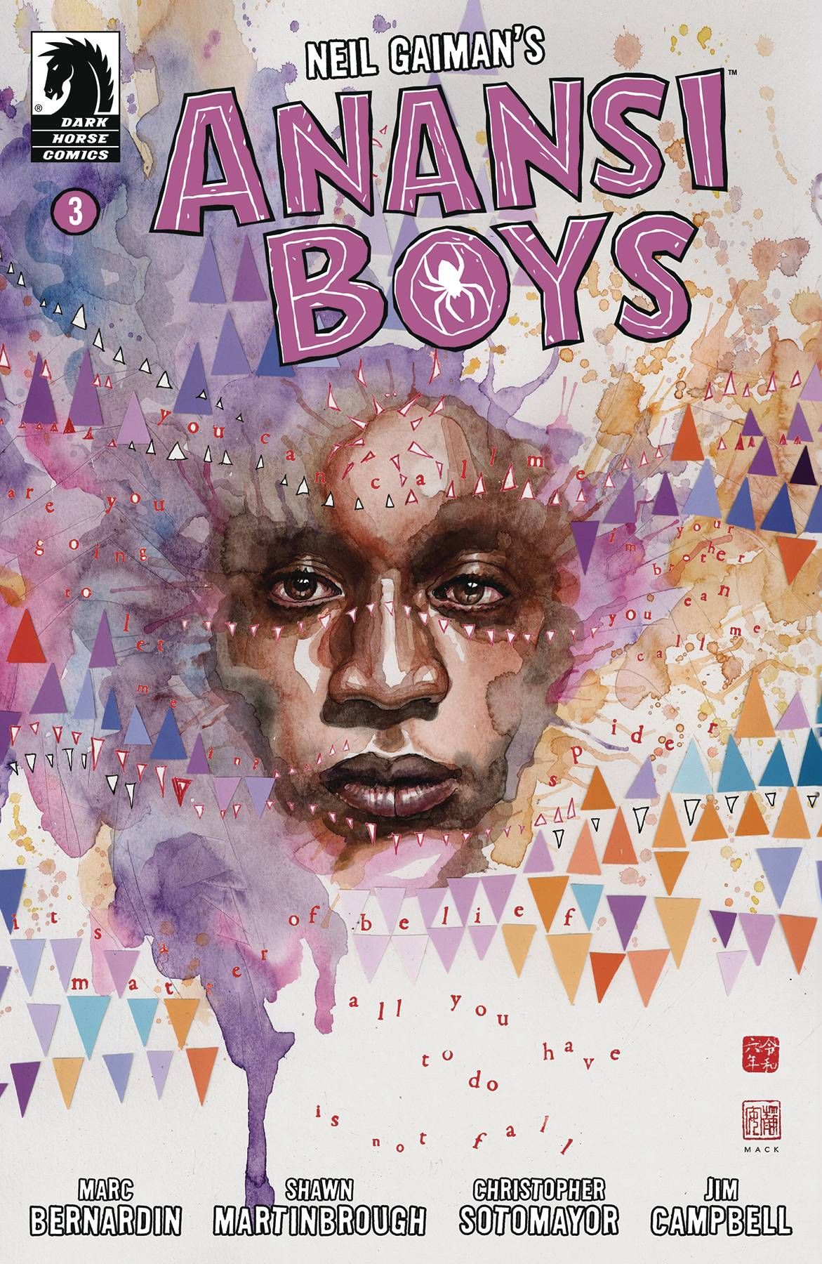 Anansi Boys #3 Comic