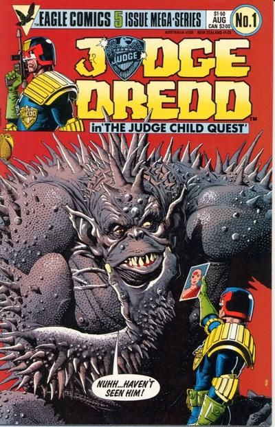 Judge Dredd: The Judge Child Quest #1 Comic