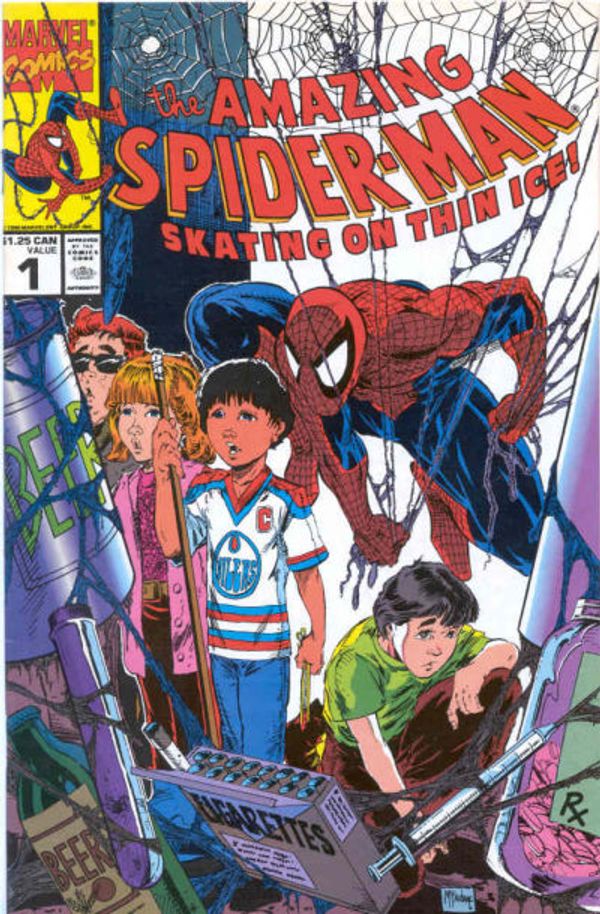 The Amazing Spider-Man: Skating on Thin Ice #1 (Canadian Price Variant)