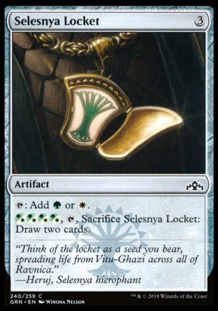 Selesnya Locket (Guilds of Ravnica) Trading Card