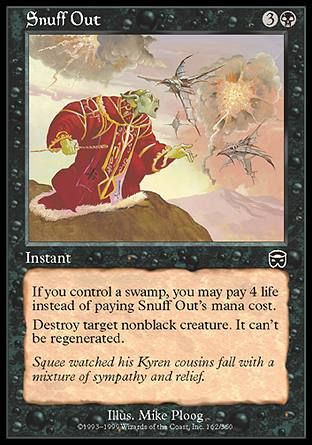 Snuff Out (Mercadian Masques) Trading Card