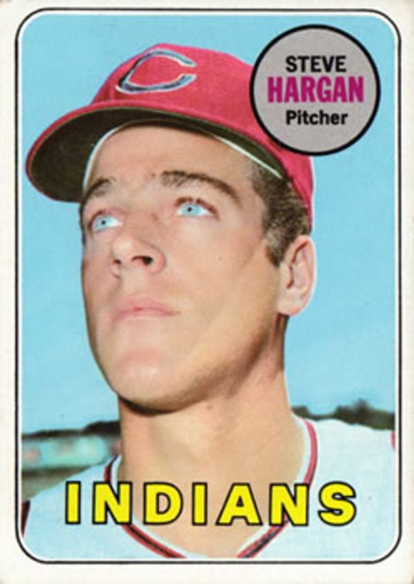 Steve Hargan 1969 Topps #348