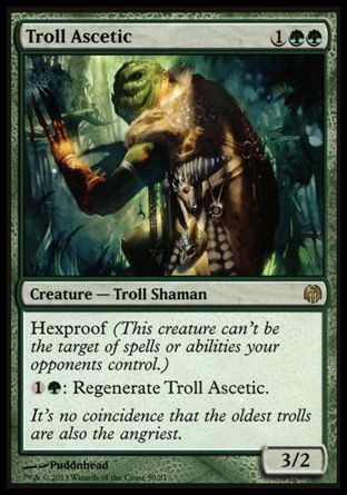 Troll Ascetic (Heroes vs. Monsters) Trading Card