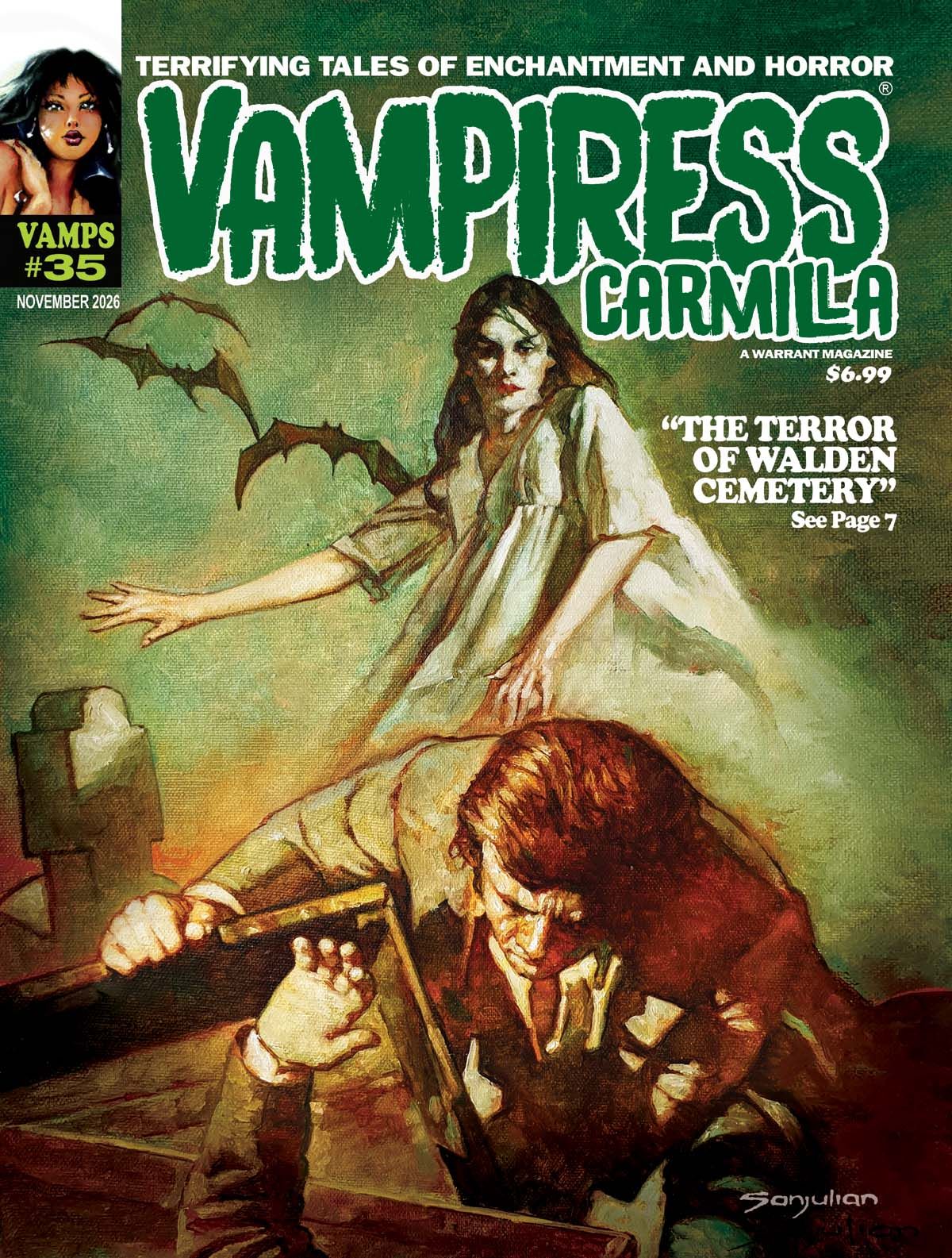 Vampiress Carmilla #35 Comic