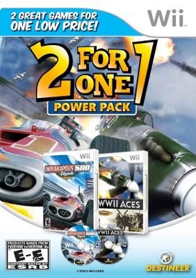2 For 1 Power Pack: Indianapolis 500 / WWII Aces Video Game