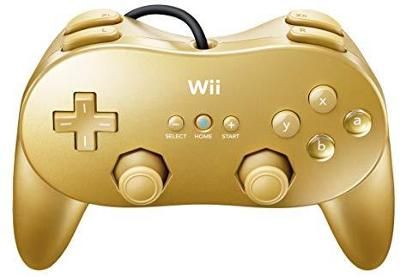 Wii Classic Controller Pro [Gold] Video Game