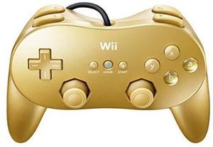 Wii Classic Controller Pro [Gold]