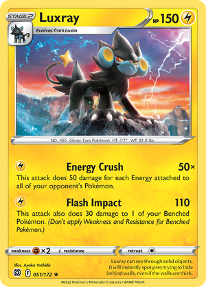 Luxray (51/172) - Brilliant Stars