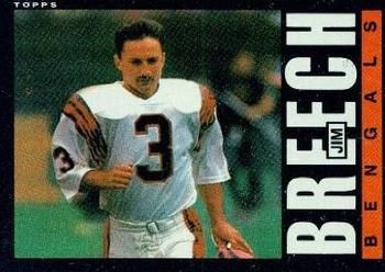 Jim Breech 1985 Topps #211 Sports Card