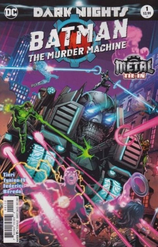 Batman The Murder Machine #1 (2nd Printing)