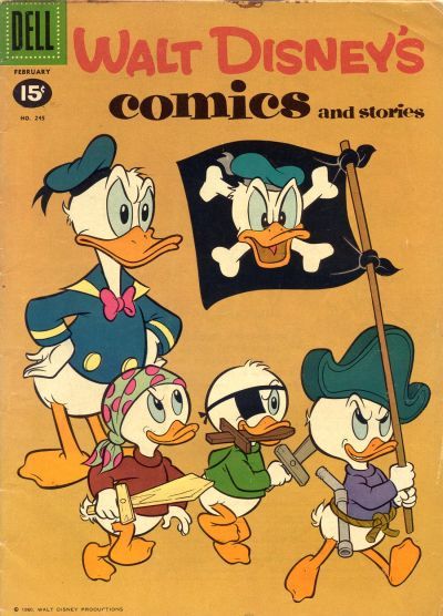 Walt Disney's Comics and Stories #245 Comic