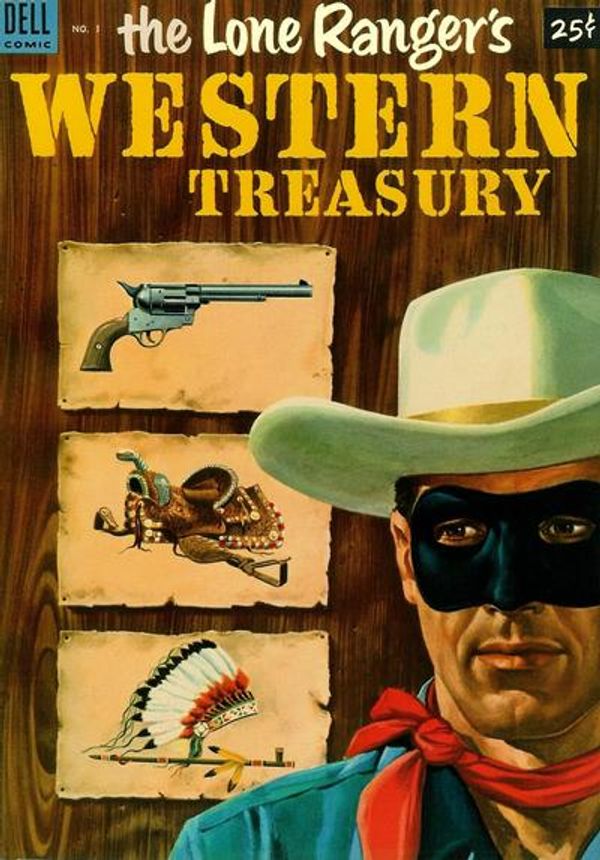 The Lone Ranger's Western Treasury #1