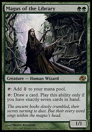 Magus of the Library (Planar Chaos) Trading Card