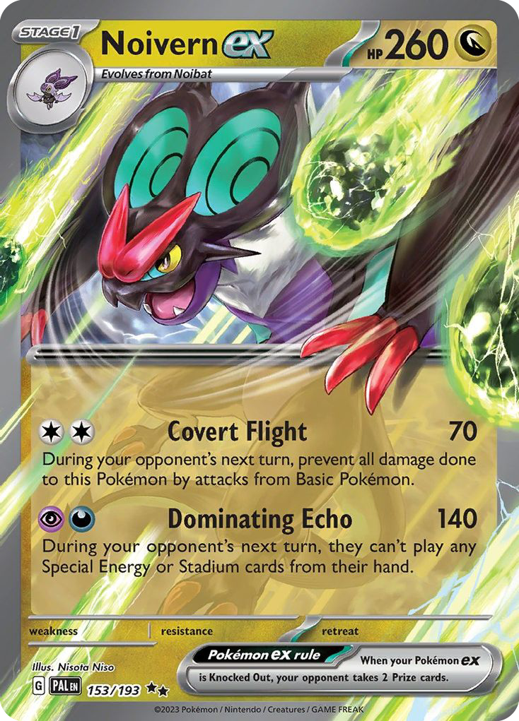 Noivern ex (153/193) - Paldea Evolved Pokémon Card