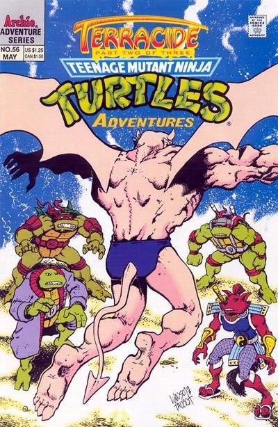 Teenage Mutant Ninja Turtles Adventures #56 Comic