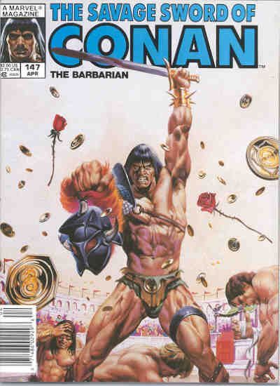 The Savage Sword of Conan #147 Comic