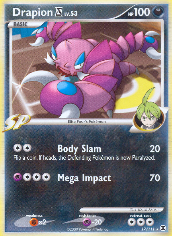 Drapion E4 (17/111) - Rising Rivals Pokémon Card