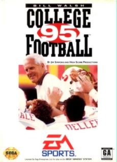 Bill Walsh College Football 95 Video Game