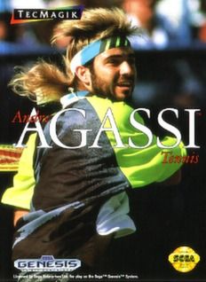 Andre Agassi Tennis Video Game