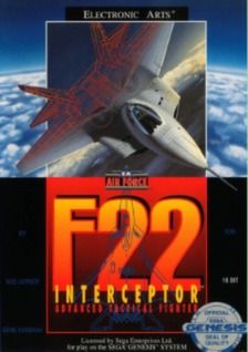 F-22 Interceptor Video Game