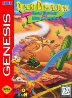 Desert Demolition Starring Road Runner and Wile E. Coyote Video Game