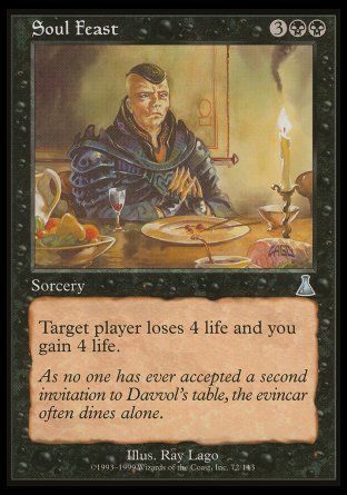 Soul Feast (Urza's Destiny) Trading Card