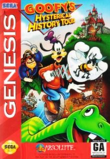 Goofy's Hysterical History Tour Video Game