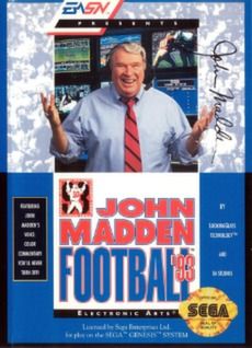 John Madden Football 93 Video Game