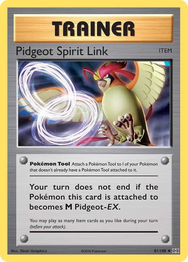 Pidgeot Spirit Link (81/108) - Evolutions