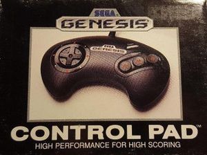 Sega Genesis 3-button Controller [1650]
