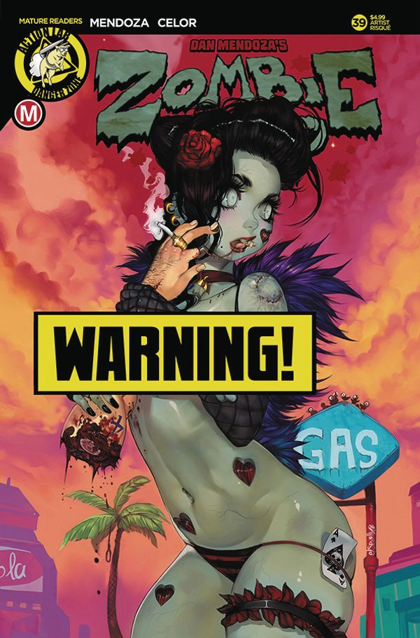 Zombie Tramp Ongoing #39 (Cover F Sevilla Risque)