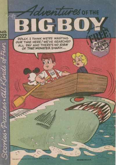 Adventures of Big Boy #222 Comic