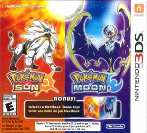 Pokemon Sun and Pokemon Moon [Steelbook Dual Pack]