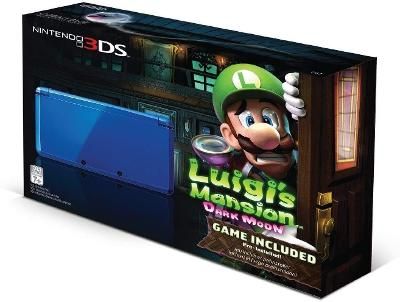 Nintendo 3DS [Cobalt Blue][Luigi's Mansion: Dark Moon Bundle] Video Game