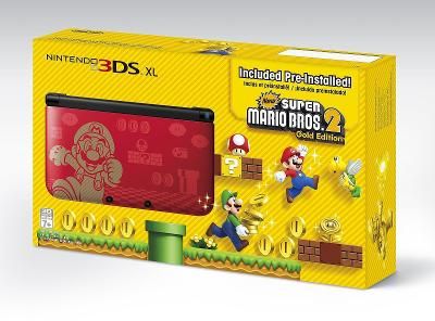 Nintendo 3DS XL [New Super Mario Bros 2: Gold Edition] Video Game