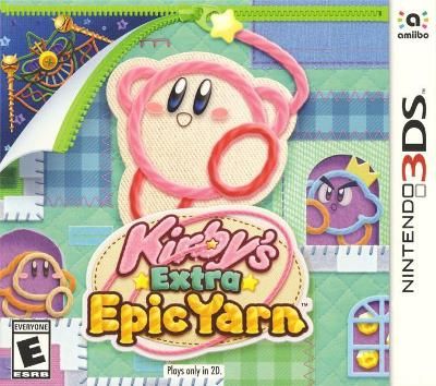 Kirby's Extra Epic Yarn Video Game