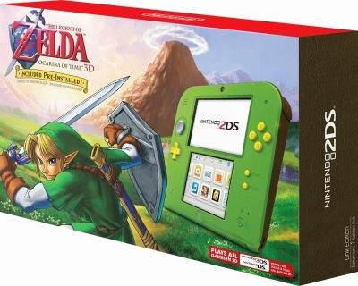 Nintendo 2DS [The Legend of Zelda: Ocarina of Time 3D Bundle] Video Game