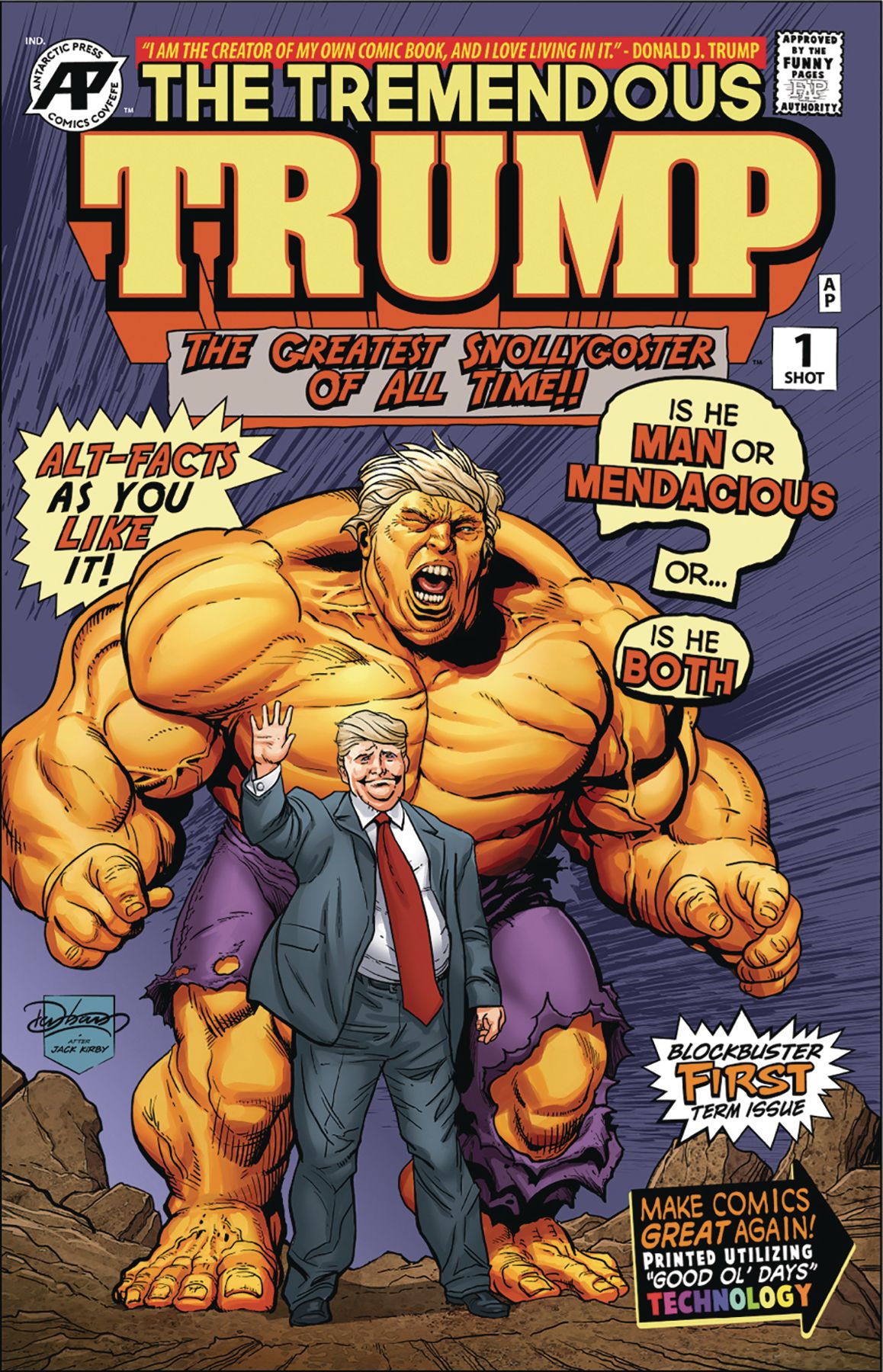 Tremendous Trump #1 Comic
