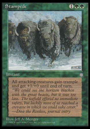 Stampede (Ice Age) Trading Card