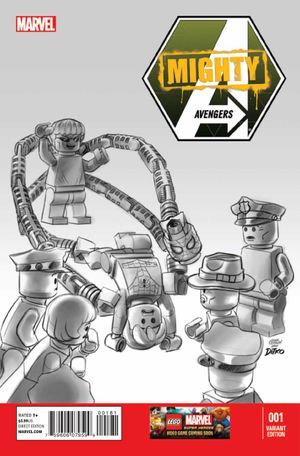 Mighty Avengers #1 [Lego Jones Sketch Var Inf]