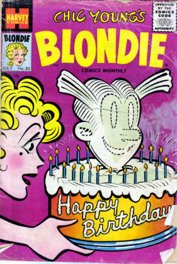 Blondie Comics Monthly #80