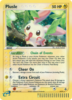 Plusle (8/97) - Dragon