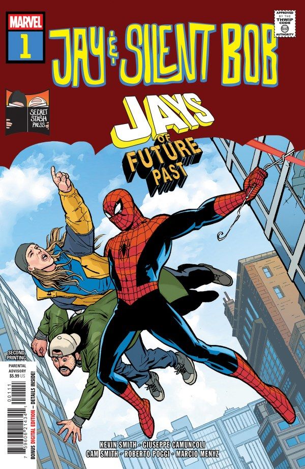 Jay & Silent Bob: Jays of Future Past #1 (2nd Printing Giuseppe Camuncoli) Comic
