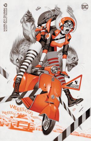 Harley Quinn: Black + White + Redder #6 (Cvr B Julian Totino Tedesco Var)