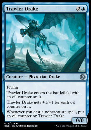 Trawler Drake (Phyrexia: All Will Be One) Trading Card