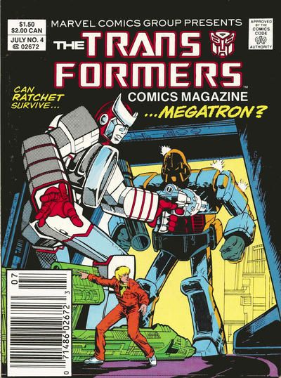 Transformers Comics Magazine, The #4 Comic